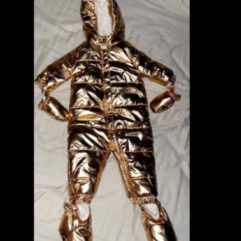 Rose Gold Snowsuit Gymboree Baby 3-6mth